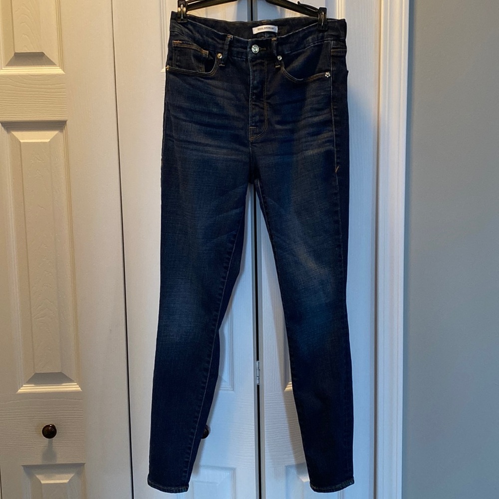 Good American Good Waist skinny jeans size 8
